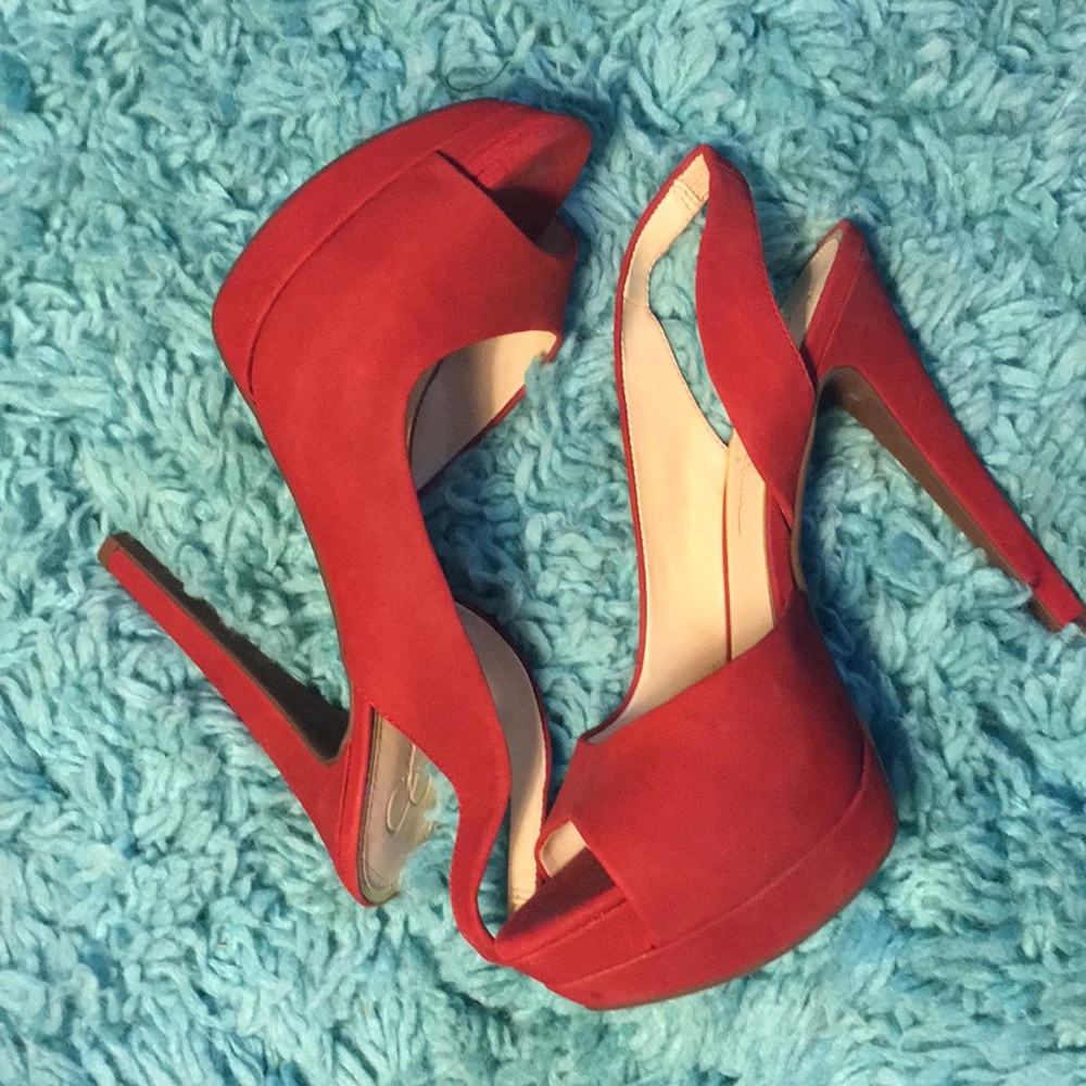 Jessica Simpson Sabella Slingback Platform Pumps